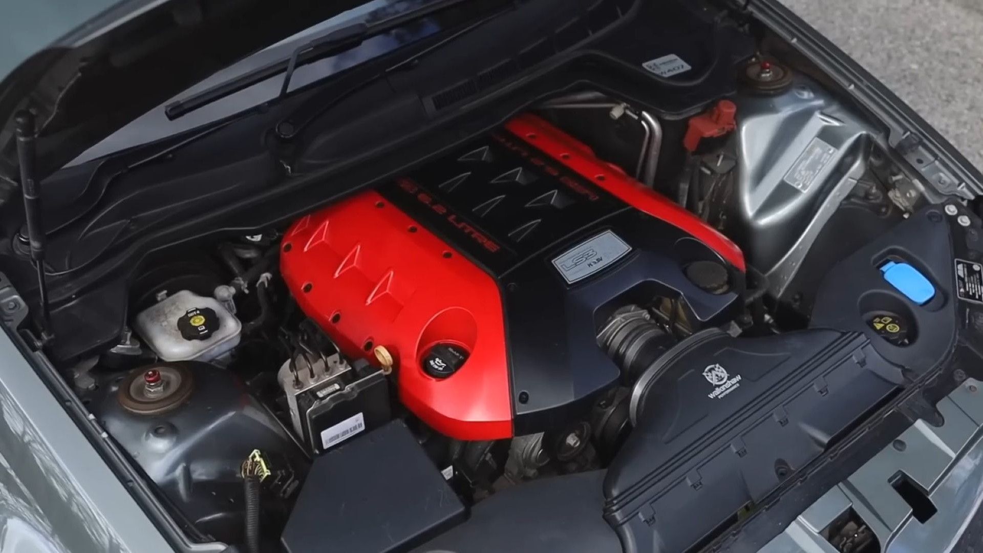 The Australian family wagon with a Corvette engine and a stick shift