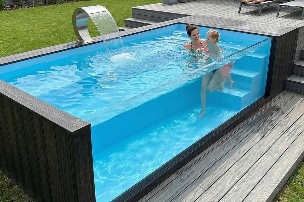 Durable Shipping Container Swimming Pool
