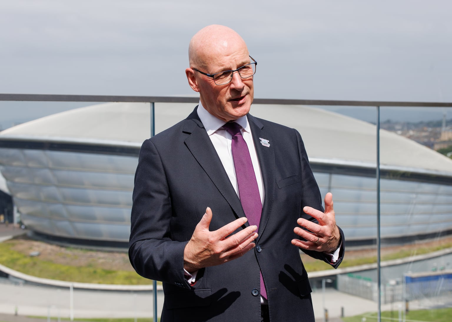 Glasgow 'ready' to host Commonwealth Games, says John Swinney