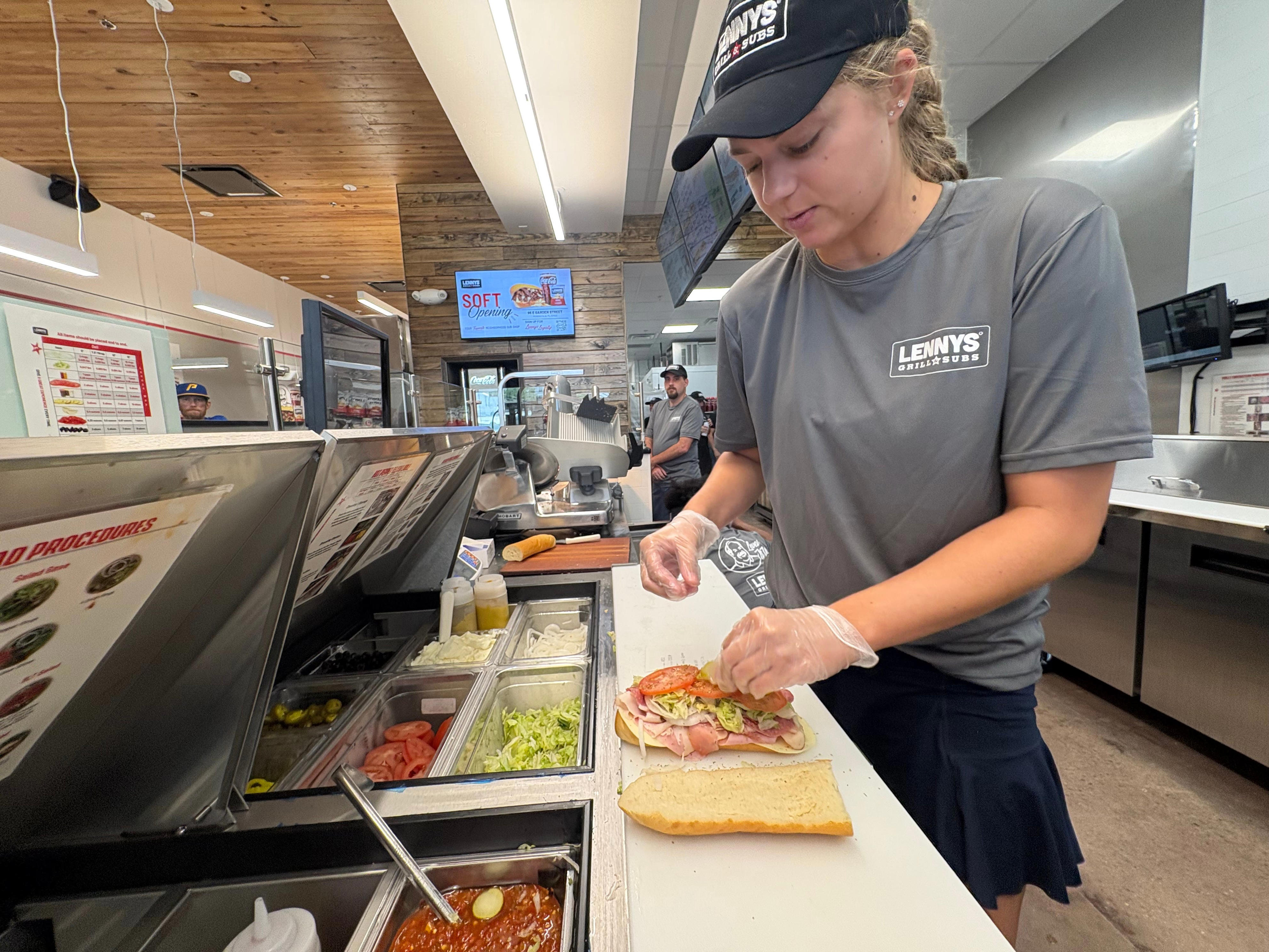 Lennys Grill and Subs opens in downtown Pensacola with walk-up window