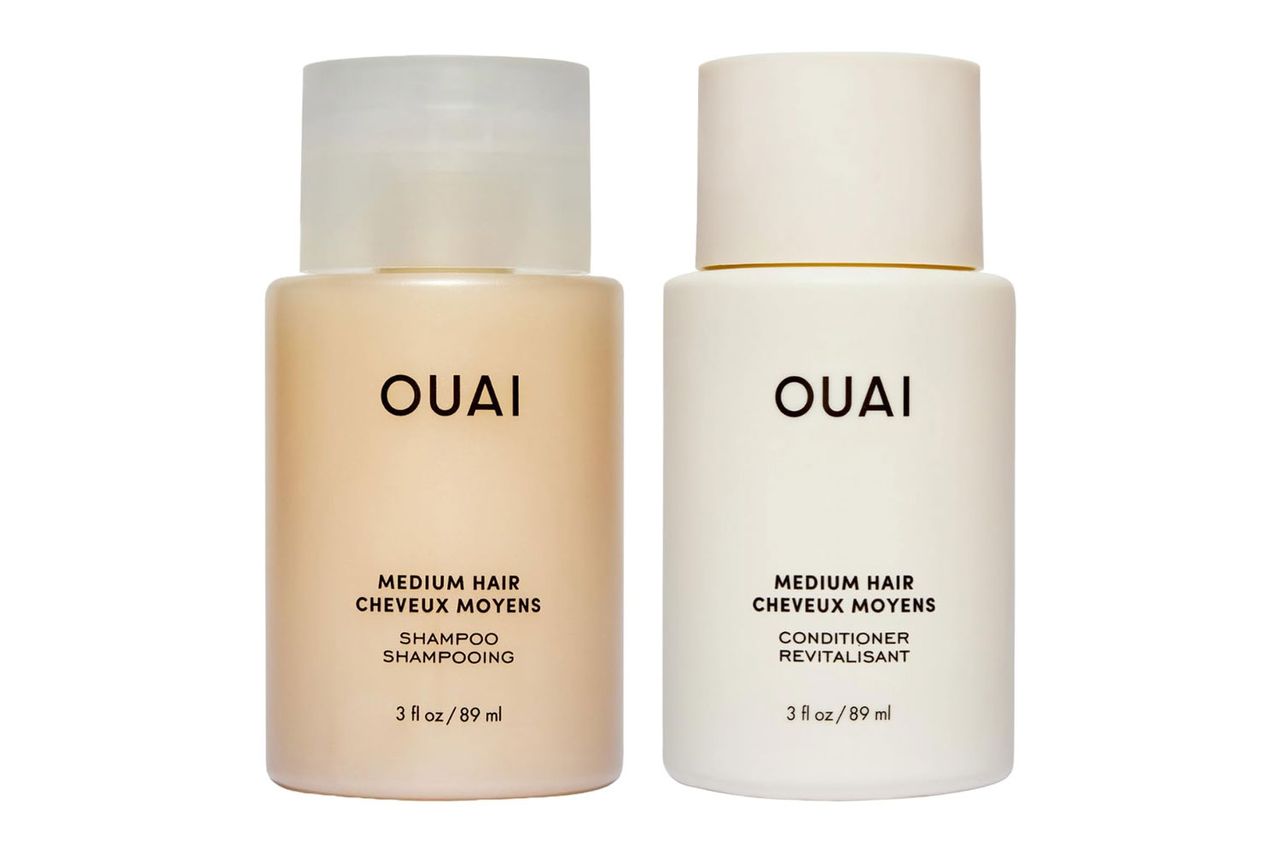 Amazon OUAI Medium Hair Shampoo & Conditioner Set
