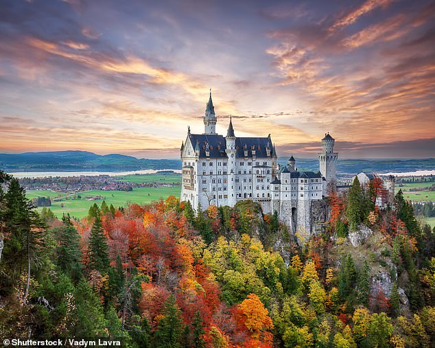 Another German destination joining the list is Neuschwanstein Castle in Bavaria