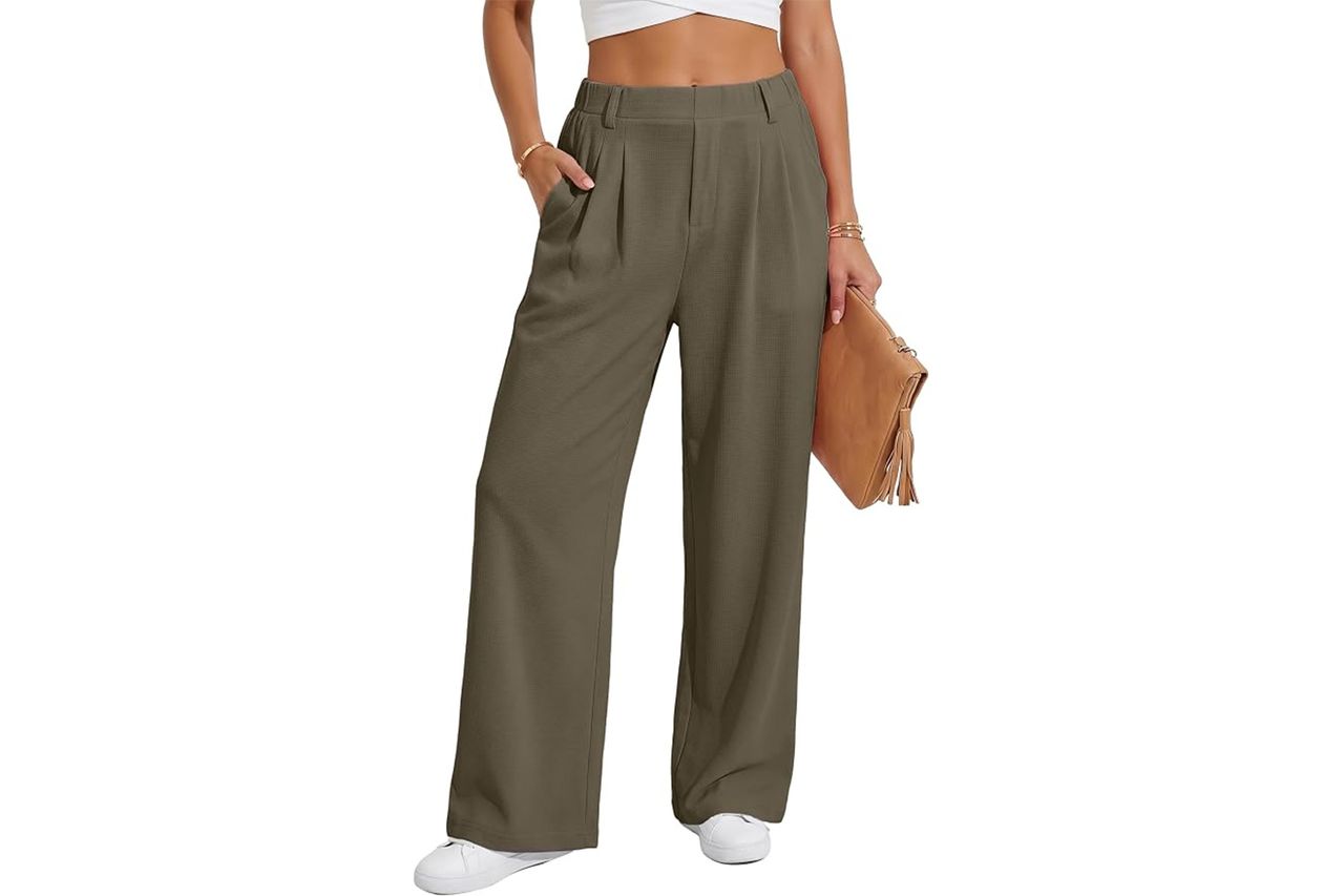 IWOLLENCE Women Wide Leg Pants