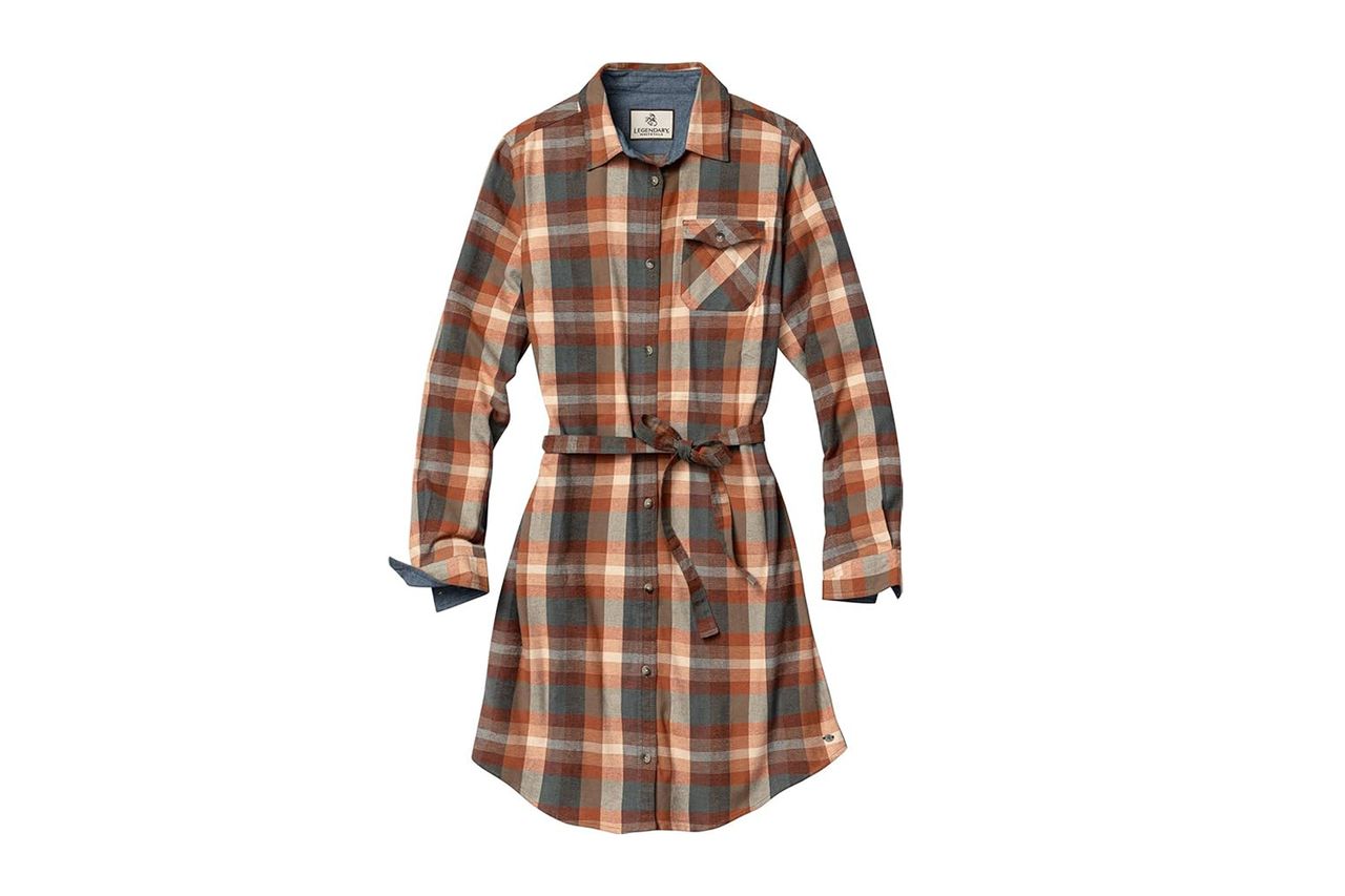 Legendary Whitetails Plaid Flannel Dress