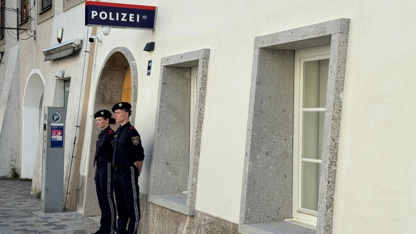 Police station opens at Hitler's birthplace in bid to rid site of Nazi link