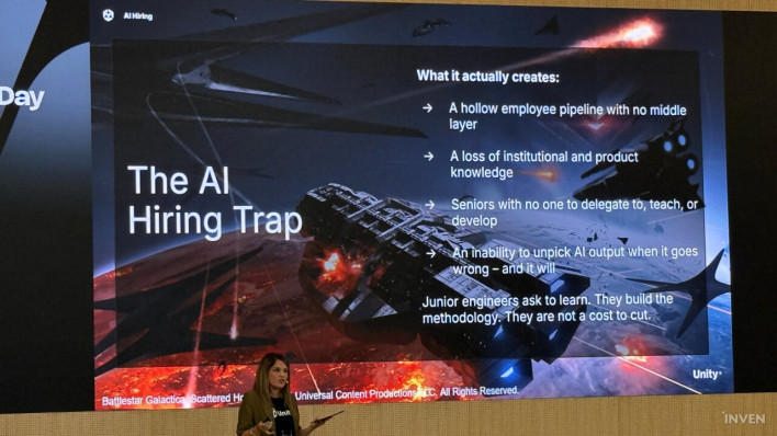 In the AI era, many companies are opting not to hire entry-level or junior staff, instead increasing the proportion of senior roles that can deliver immediate results using AI ©INVEN