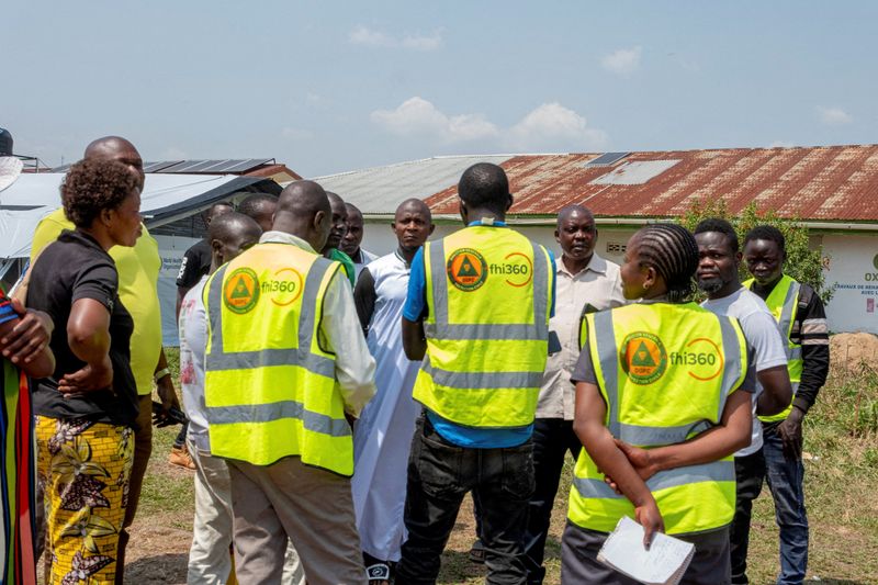FILE PHOTO: Congo health workers in go-slow action say Ebola crisis worsens workload