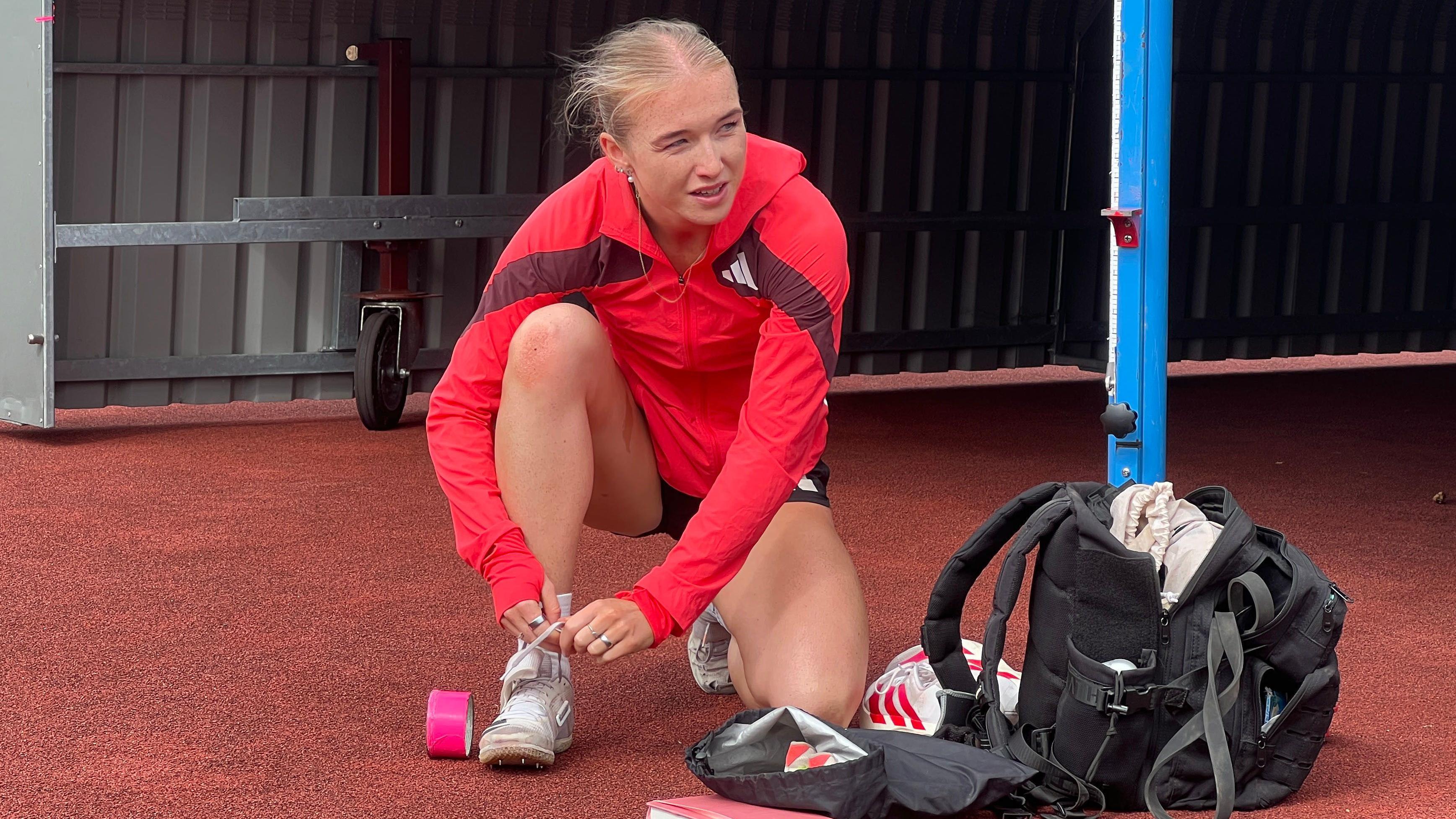 Lucy Woodward hopes Glasgow 2026 can be the start of her career