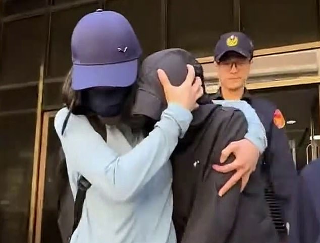 Yang (right) will spend 11 years and two months behind bars