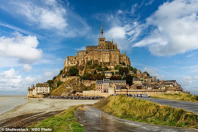 Mont-Saint-Michel Abbey on its tidal island is one of France's most spectacular attractions