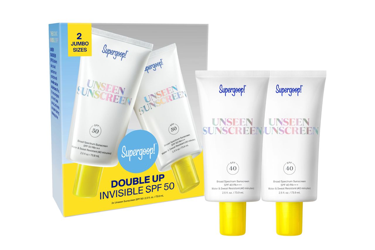 Nordstrom Unseen Sunscreen Broad Spectrum SPF 50 Jumbo Duo $96 Value Supergoop!®