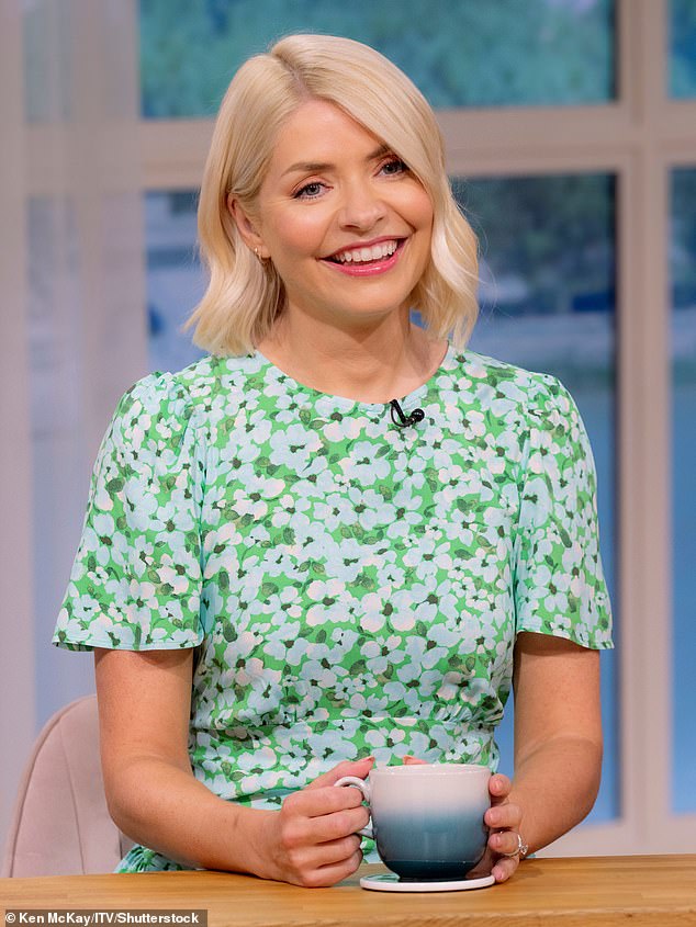 Lisa noted that Holly's style now 'appears more relaxed and refined', with her outfits focusing on 'quality over quantity'. Pictured: Holly in 2023