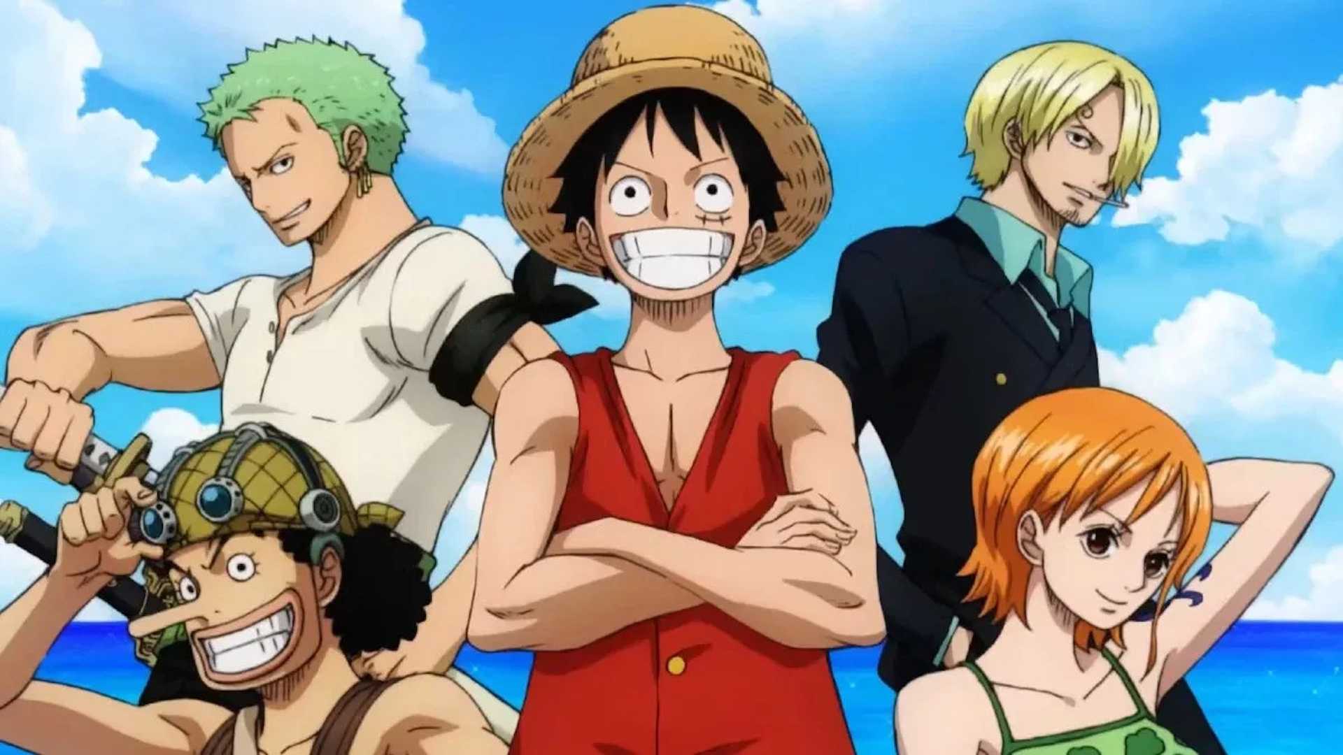 The pirate crew of One Piece's anime.