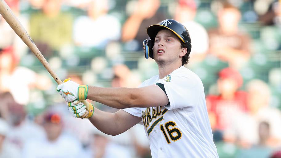 Athletics first baseman Nick Kurtz