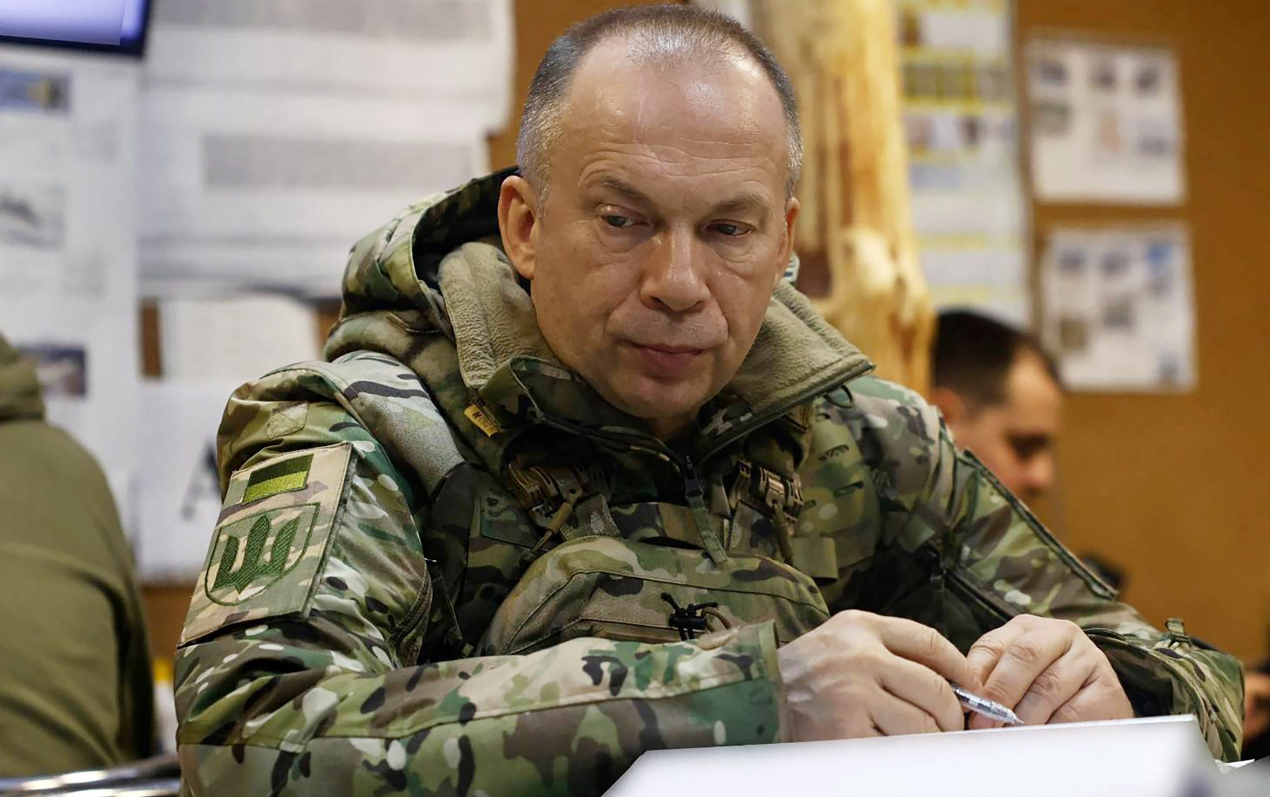 Major General Syrsky was dismissed by Volodymyr Zelensky on Monday after protesters demanded his removal