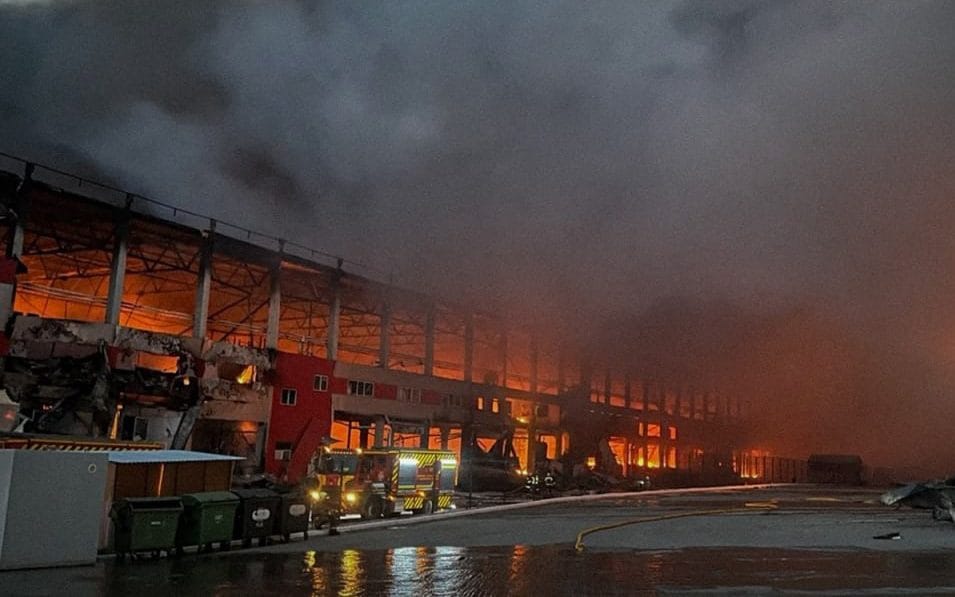 Russia destroys Ukraine HIV warehouse