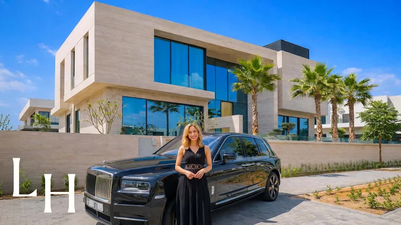 This $30 million Dubai mansion has a rooftop pool you can see through
