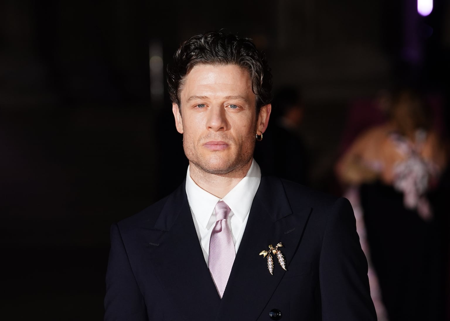 James Norton caused pandemonium when he almost fainted at fashion event