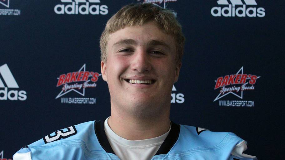 Ponte Vedra offensive lineman Jake Guarnera is pictured