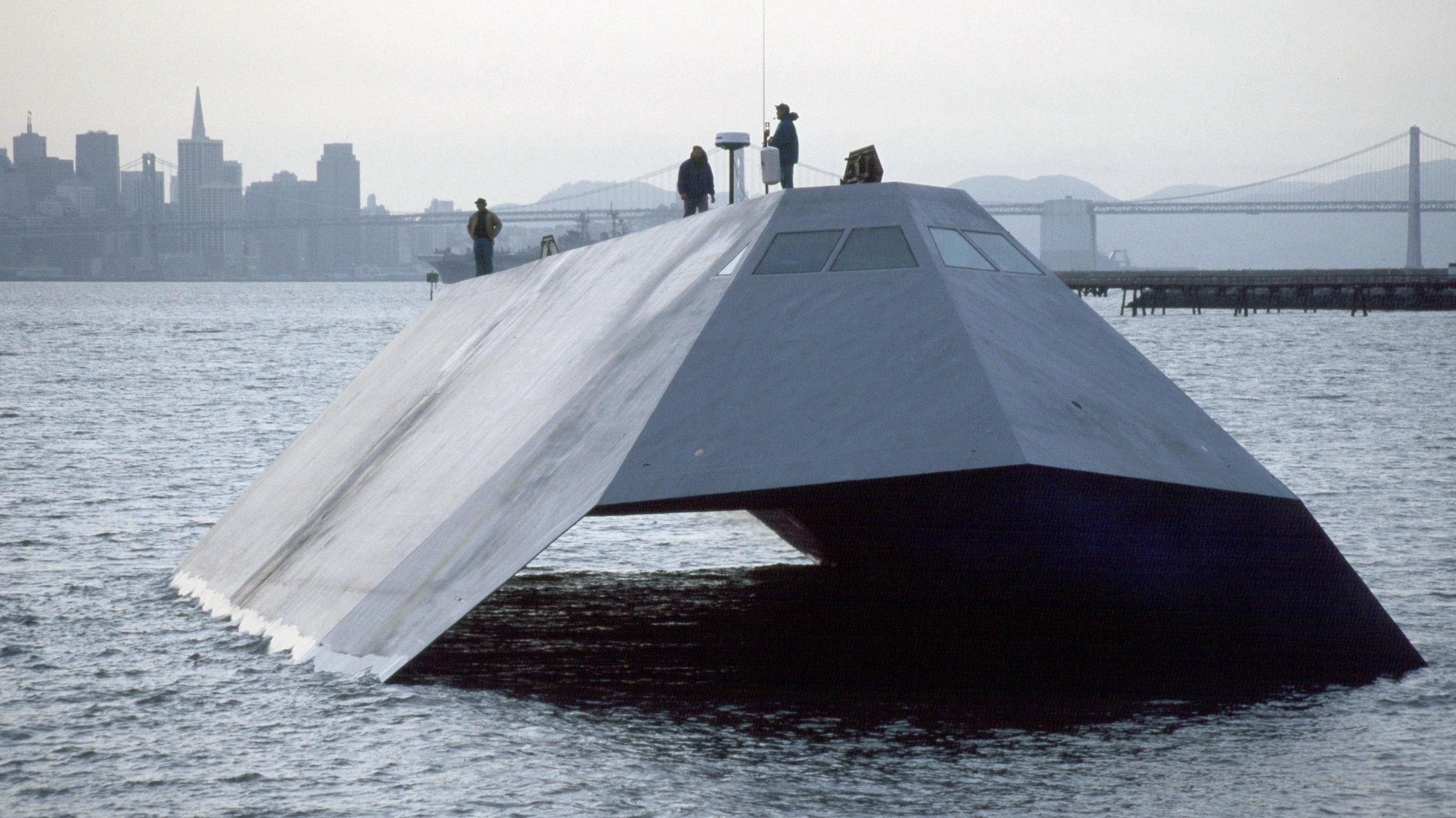 This secret US warship was designed to disappear