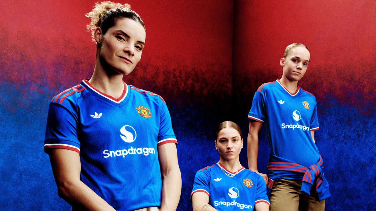 Man United go retro with royal blue 2026-27 away kit