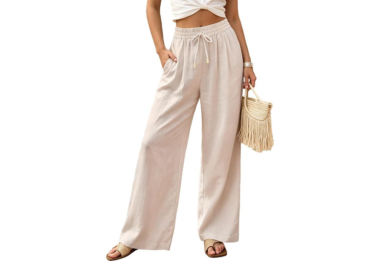 AceNest Womens Linen Pants