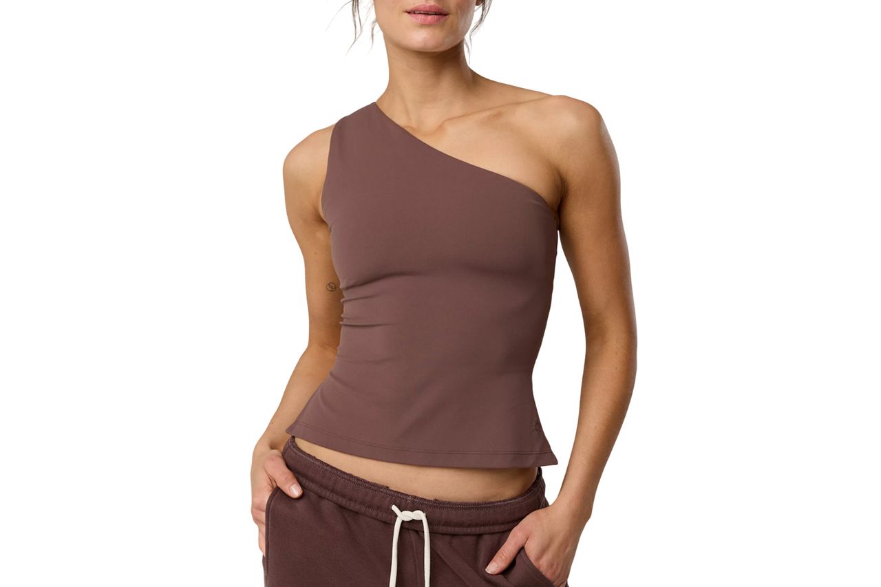 OFFLINE By Aerie Real Me XTRA One Shoulder Tank Top
