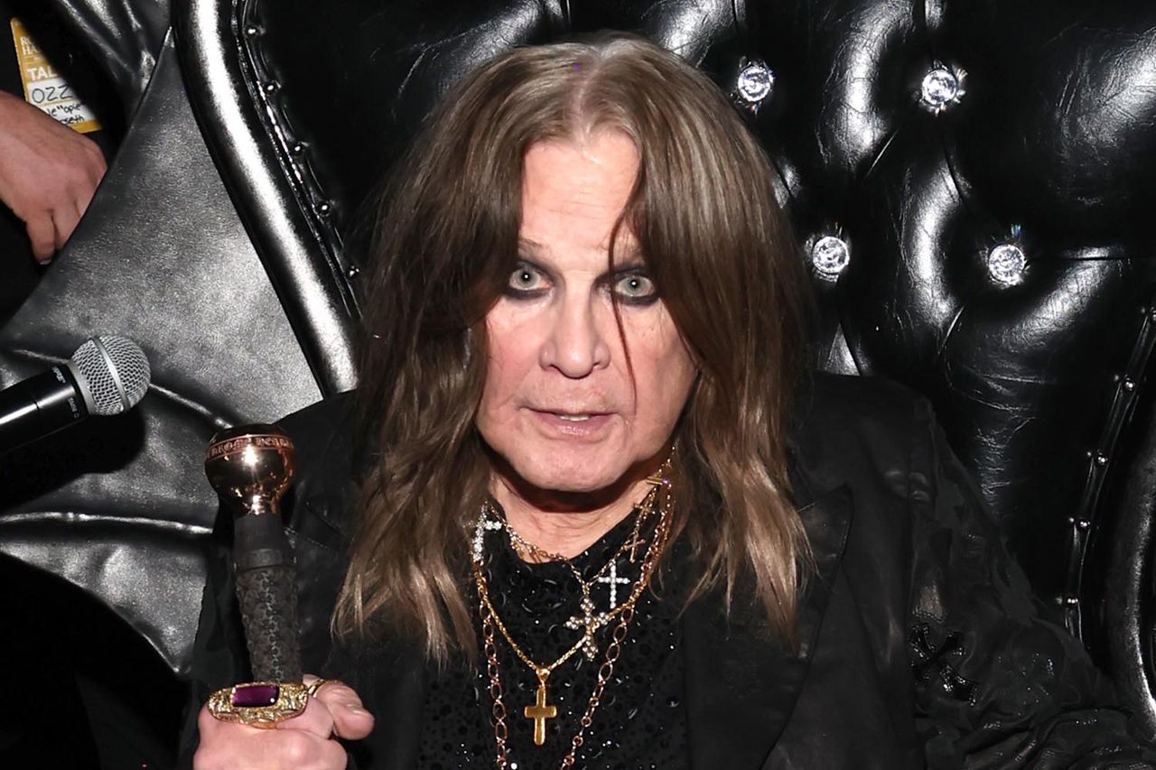 Inductee, Ozzy Osbourne speaks onstage during the 2024 Rock & Roll Hall Of Fame Induction Ceremony streaming on Disney+ at Rocket Mortgage Fieldhouse on October 19, 2024 in Cleveland, Ohio.