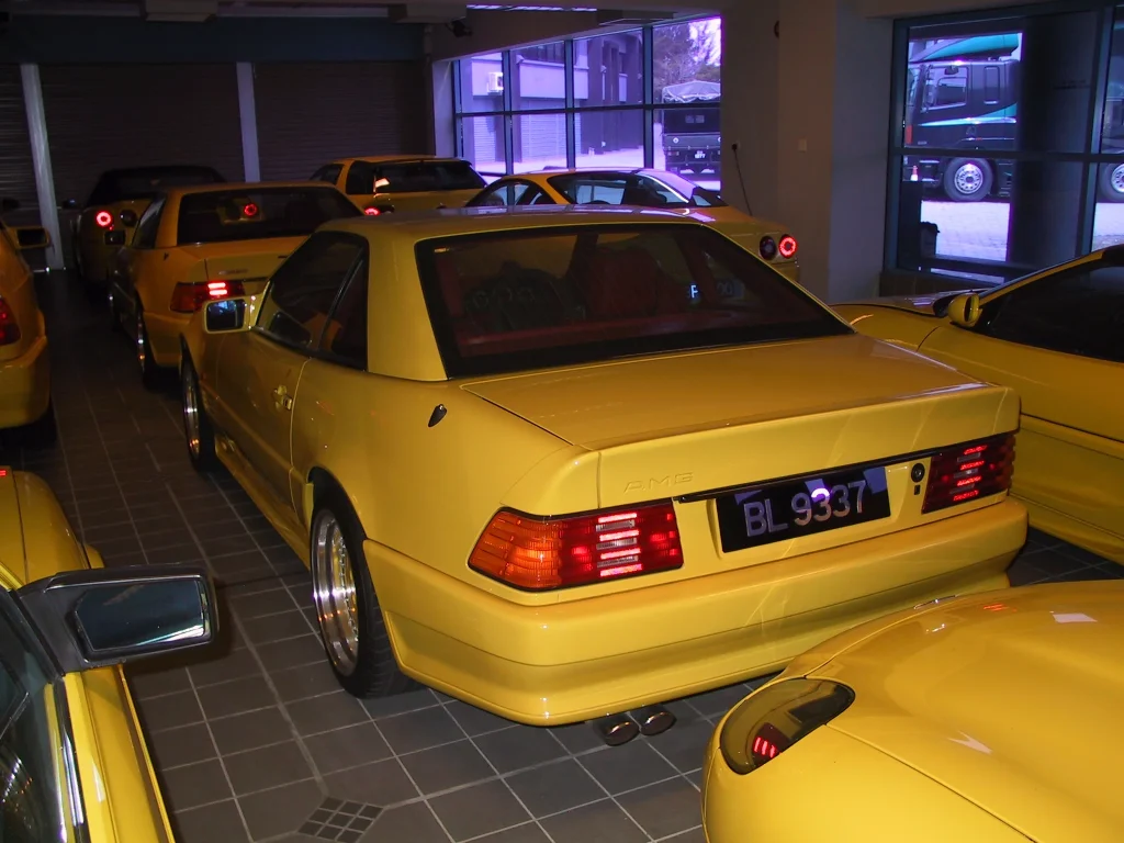 The Sultan of Brunei has probably the largest supercar collection in the world