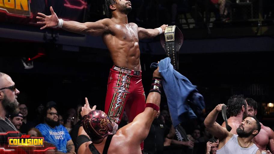 Kevin Knight successfully defended the TNT Championship against AR Fox on AEW Collision.