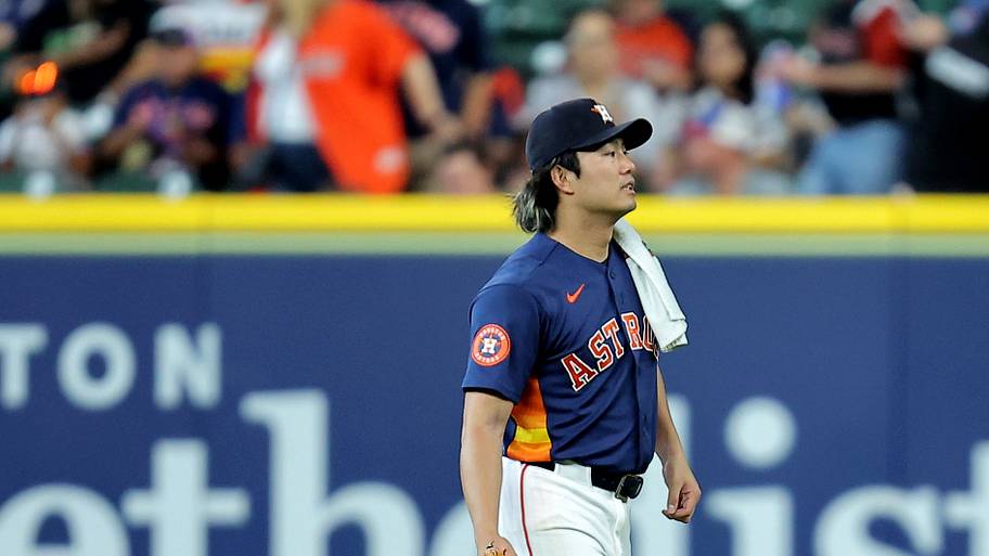 Houston Astros pitcher Tatsuya Imai (