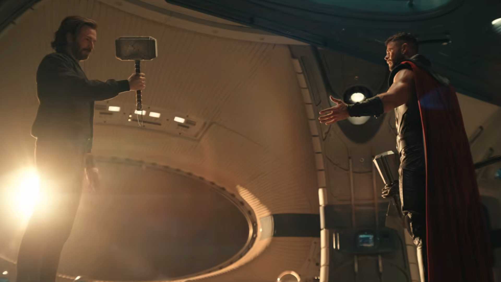 Steve Rogers With Mjolnir in Avengers Doomsday Trailer