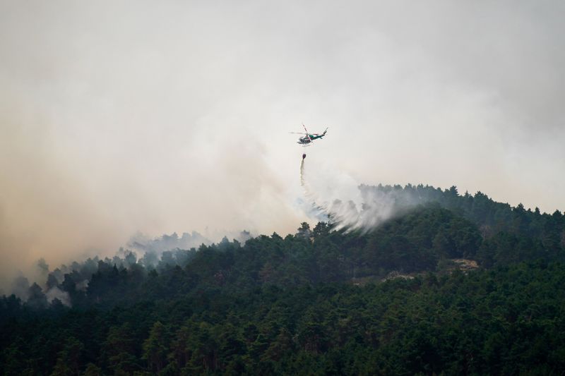 Wildfires in Guadalajara
