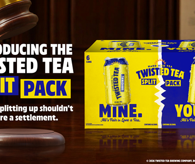 Twisted Tea hard iced tea invents the only fair divorce settlement in America