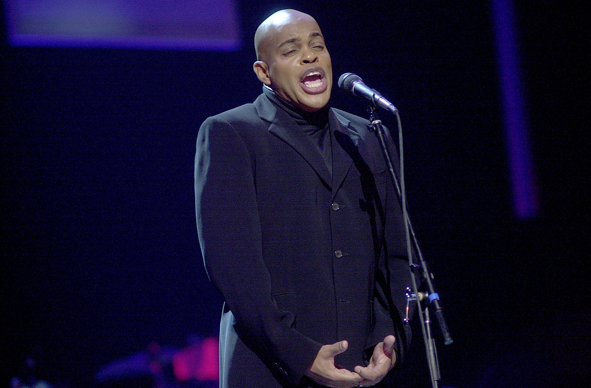 Jubilant Sykes performing at Radio City Music Hall.