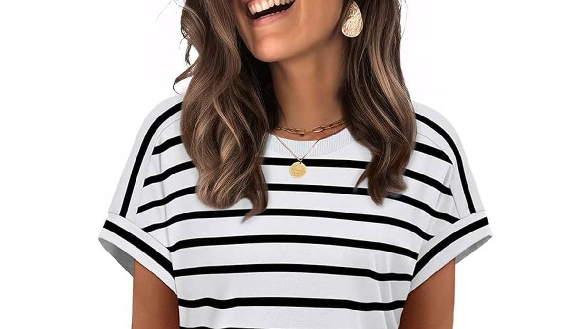 Amazon's $8 Striped Top: 24 Styles for Effortless Summer Outfits