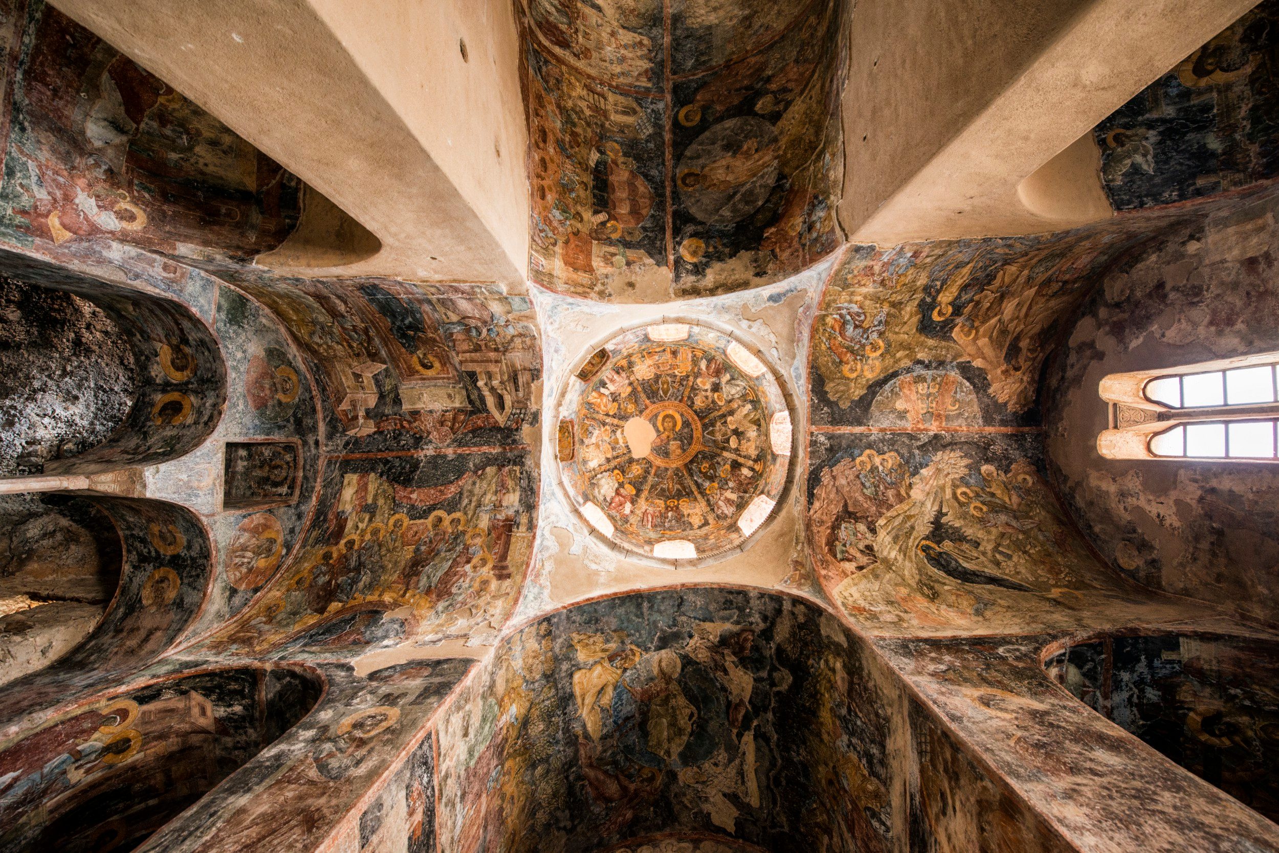 Mystras was a fortified Byzantine city and is now a Unesco World Heritage Site