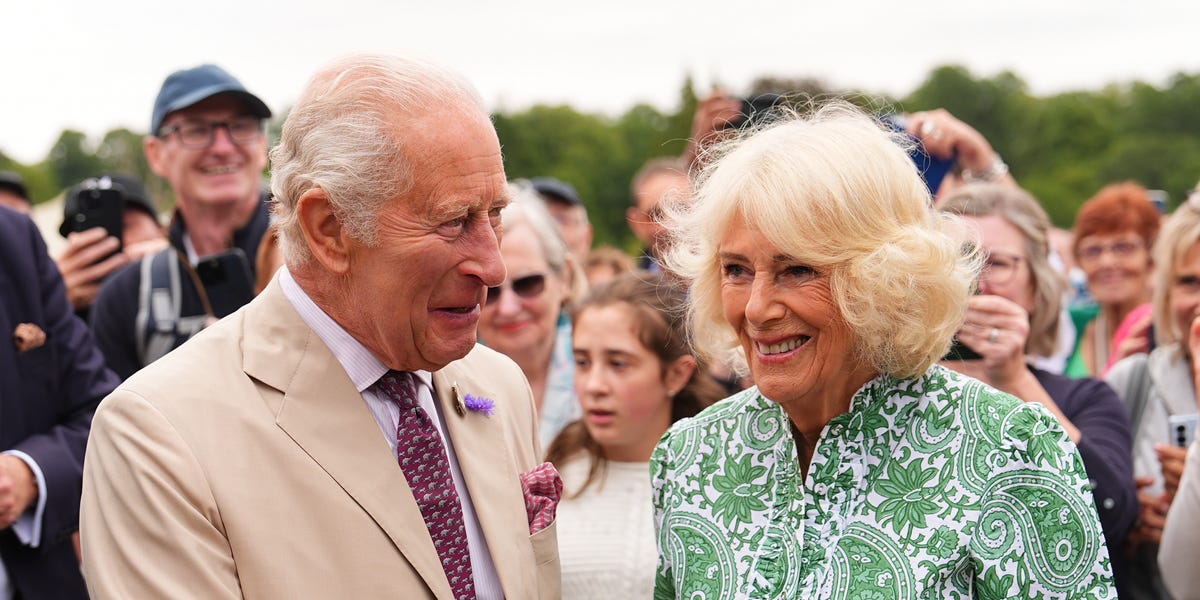 King Charles Jokes About Getting Older