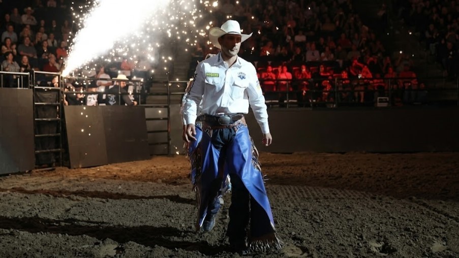 He won 3 bull riding events in 3 days - and he's just getting started