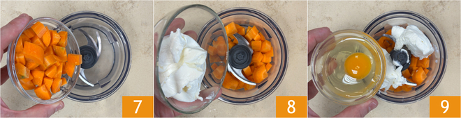 Carrot pancakes with cream cheese spread