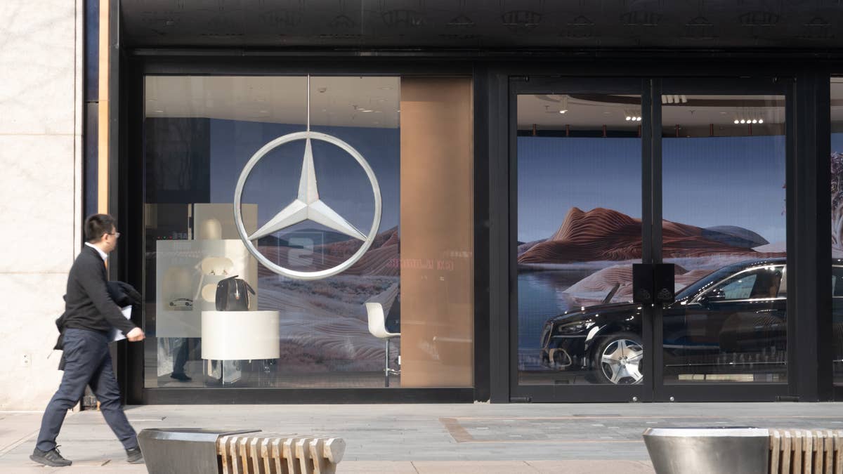 Washington’s anti-China bill could block Mercedes from US showrooms