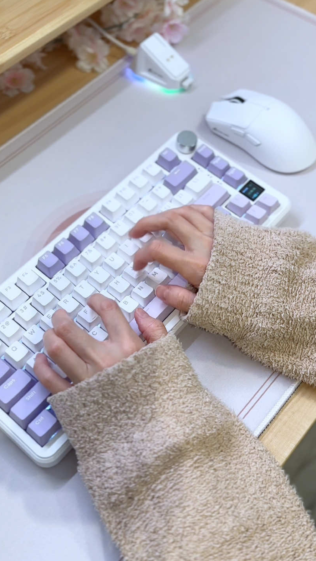 Attack shark X85PRO mechanical keyboard showcase