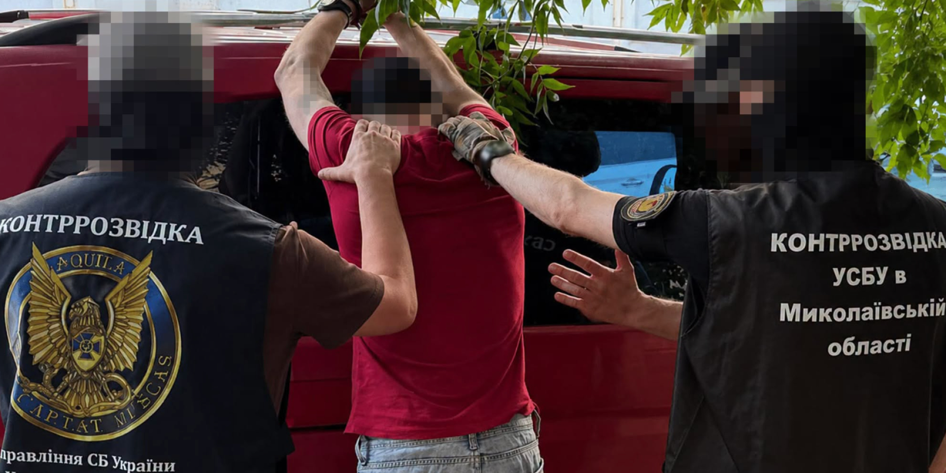 SBU detains Russian agent planning car bomb attack in Mykolaiv