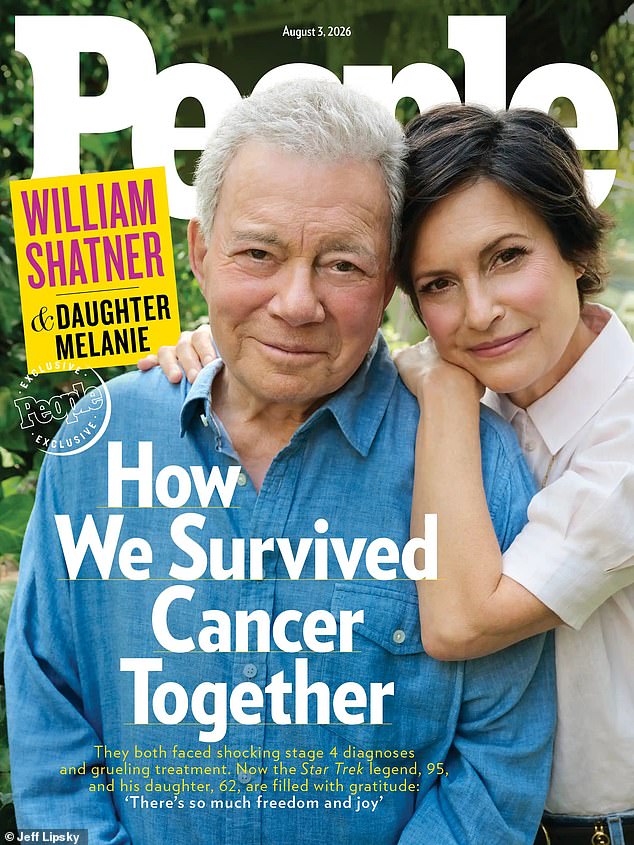 Speaking to People , Melanie said her father's strength during his own illness got her through chemotherapy three years ago