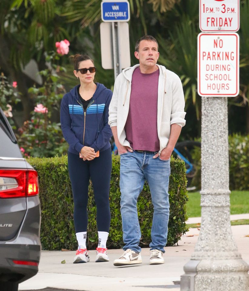 Jennifer Garner and Ben Affleck on June 11, 2024.