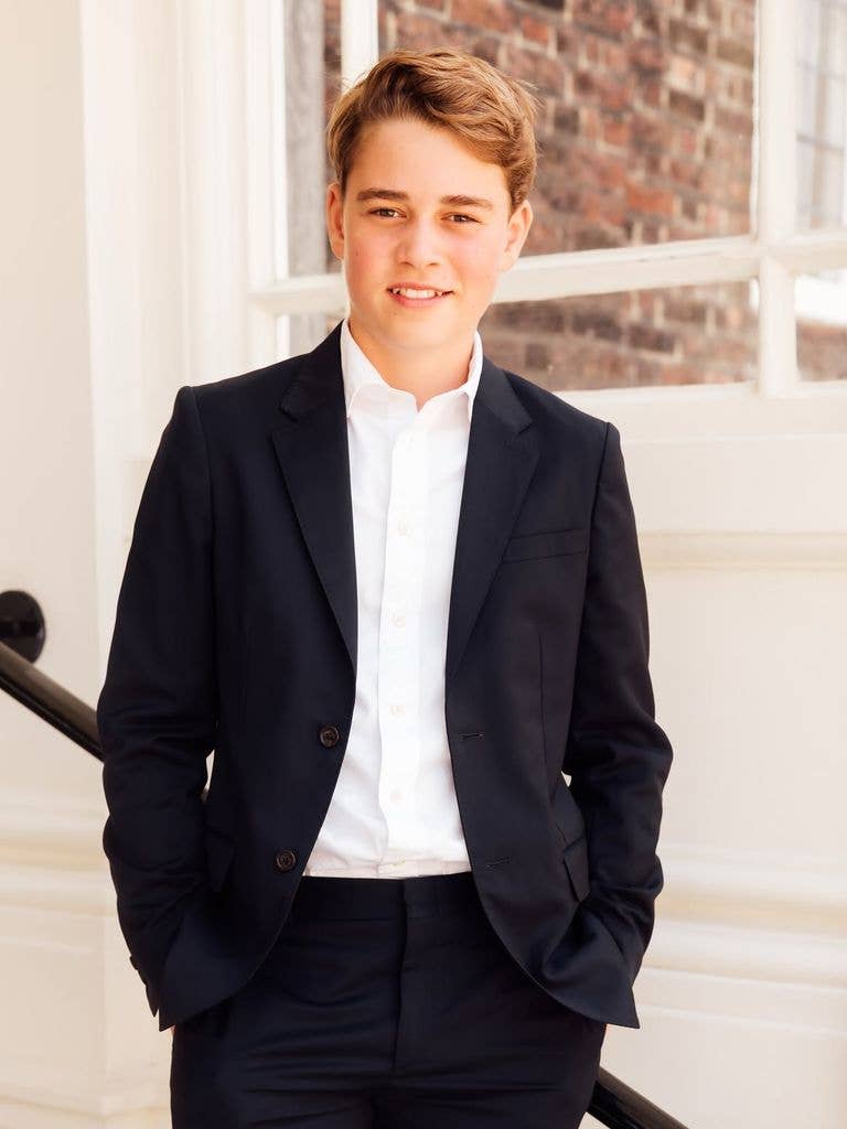 Prince George in his 13th birthday portrait
