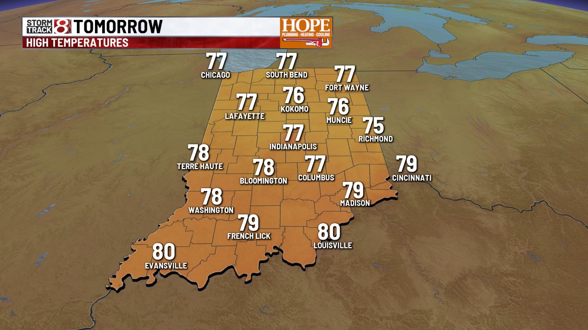 Refreshing break: cooler air and lower humidity for central Indiana | July 22, 2026