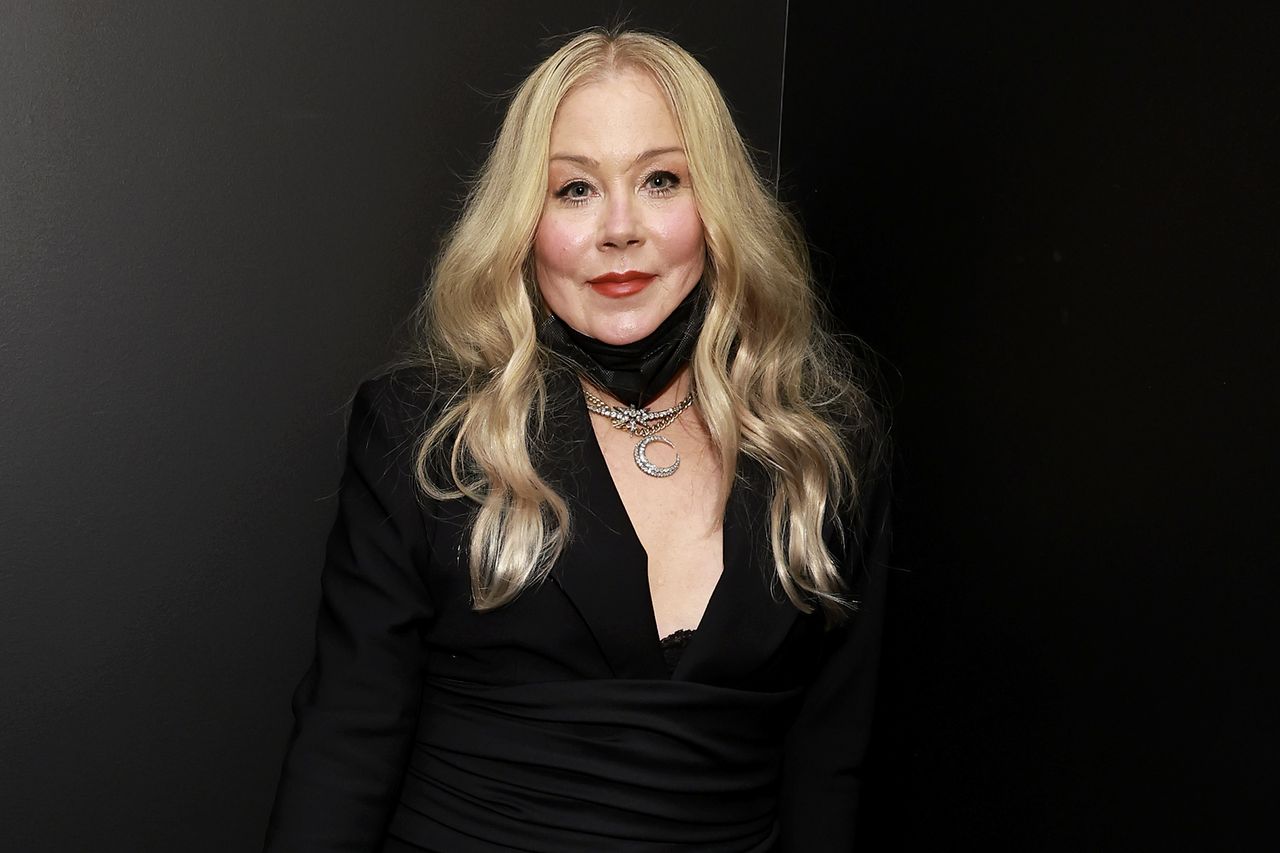 Christina Applegate at the 28th Annual Critics Choice Awards on Jan. 15, 2023, in Los Angeles