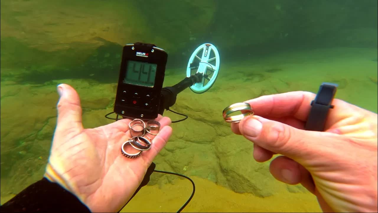 Google Maps led him to the water - then an 18-karat gold ring appeared