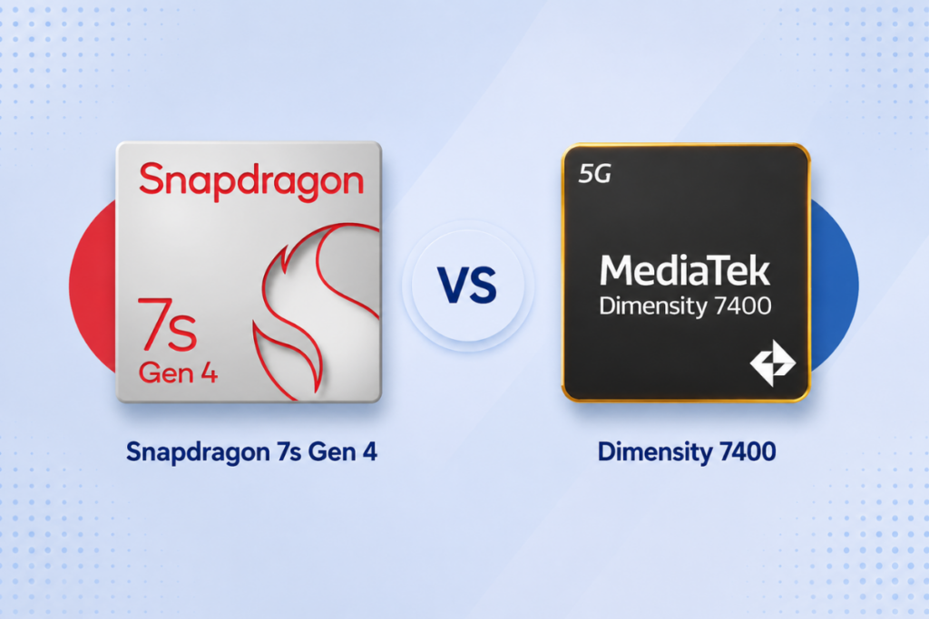 Snapdragon 7s Gen 4 vs Dimensity 7400: Benchmark score, spec sheet, and more